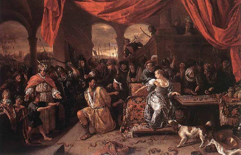 Jan Steen Samson and Delilah china oil painting image